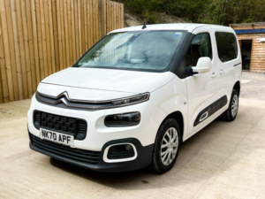 2020 Citroen Berlingo 3 SEAT Auto Wheelchair Accessible Disabled Access Vehicle Wav in White — image 2