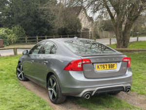 2017 Volvo S60 2.0 R-Design Lux Nav D4 in Grey — image 3
