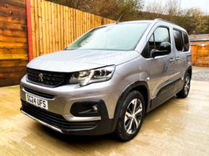 2024 Peugeot Rifter 3 SEAT Auto Wheelchair Accessible Disabled Access Vehicle Wav in Grey — image 5