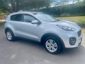 2017 Kia Sportage 1.6 Gdi 2 SUV 5dr Petrol Manual Euro 6 (s/s) (130 Bhp) in Silver — image 3