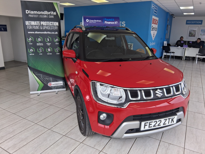 2022 Suzuki Ignis 1.2 Dualjet Mhev Sz-T in Red — image 1