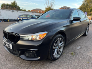 2018 BMW 7 Series 3.0 730ld M Sport Auto Euro 6 (s/s) 4dr in Silver — image 2