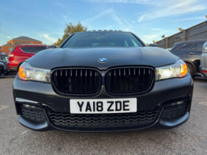 2018 BMW 7 Series 3.0 730ld M Sport Auto Euro 6 (s/s) 4dr in Silver — image 6