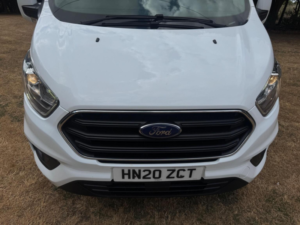 2020 Ford Transit Custom 2.0 300 Ecoblue Limited L2 H1 Euro 6 (s/s) 5dr in White — image 2