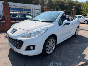 2010 Peugeot 207 Cc 1.6 Vti Gt Euro 5 2dr in White — image 3