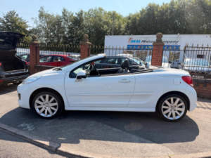 2010 Peugeot 207 Cc 1.6 Vti Gt Euro 5 2dr in White — image 4