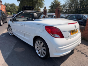 2010 Peugeot 207 Cc 1.6 Vti Gt Euro 5 2dr in White — image 6