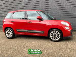 2014 Fiat 500l 1.6 Multijet Pop Star MPV 5dr Diesel Manual (105 Bhp).. in Red — image 2