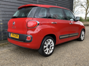 2014 Fiat 500l 1.6 Multijet Pop Star MPV 5dr Diesel Manual (105 Bhp).. in Red — image 4