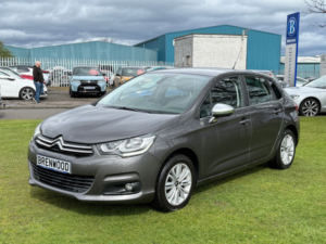 2016 Citroen C4 1.6 Bluehdi Flair Hatchback 5dr Diesel Manual Euro 6 (100 Ps) in Grey — image 4