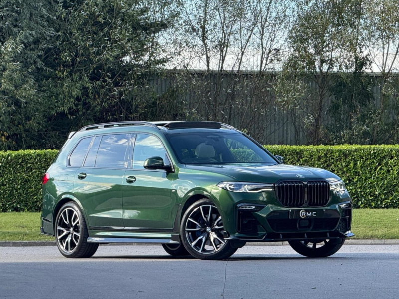 2021 BMW X7 3.0 40d Mht M Sport Auto Xdrive Euro 6 (s/s) 5dr in Green — image 1