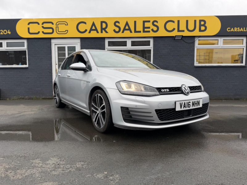2016 Volkswagen Golf 2.0 Tdi Bluemotion Tech Gtd DSG Euro 6 (s/s) 5dr in Silver — image 1