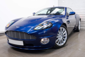 2003 Aston Martin Vanquish 5.9 Coupe 2dr Petrol Manual (396 G/km, 460 Bhp) in Blue — image 3