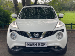 2014 Nissan Juke 1.5 Dci 8v Tekna Euro 5 (s/s) 5dr in White — image 3