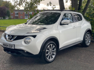 2014 Nissan Juke 1.5 Dci 8v Tekna Euro 5 (s/s) 5dr in White — image 4