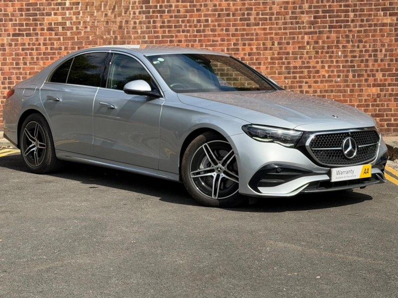 2024 Mercedes-Benz E Class 2.0 E220dh Mhev Amg Line (premium) G-Tronic Euro 6 (s/s) 4dr in Silver — image 1