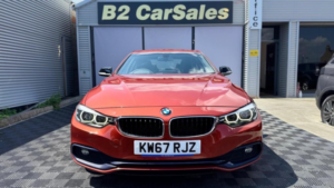 2017 BMW 4 Series 2.0 420d Sport Auto Euro 6 (s/s) 2dr in Orange — image 3