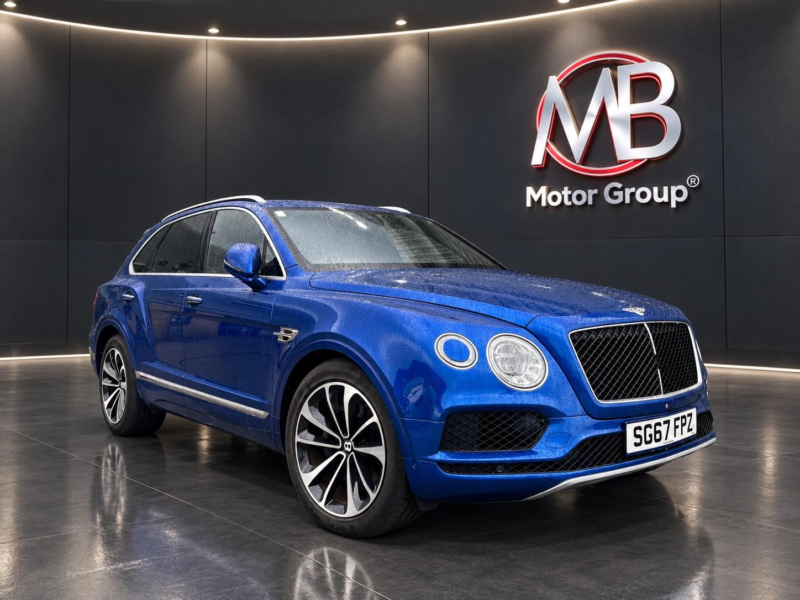 2017 Bentley Bentayga 4.0 V8 Diesel in Blue — image 1
