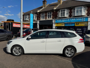 2015 Peugeot 308 Sw 1.6 Bluehdi Active Euro 6 (s/s) 5dr in White — image 2