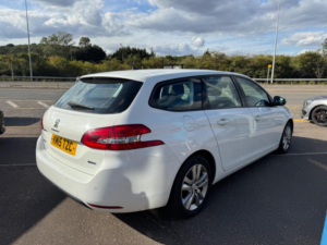 2015 Peugeot 308 Sw 1.6 Bluehdi Active Euro 6 (s/s) 5dr in White — image 5