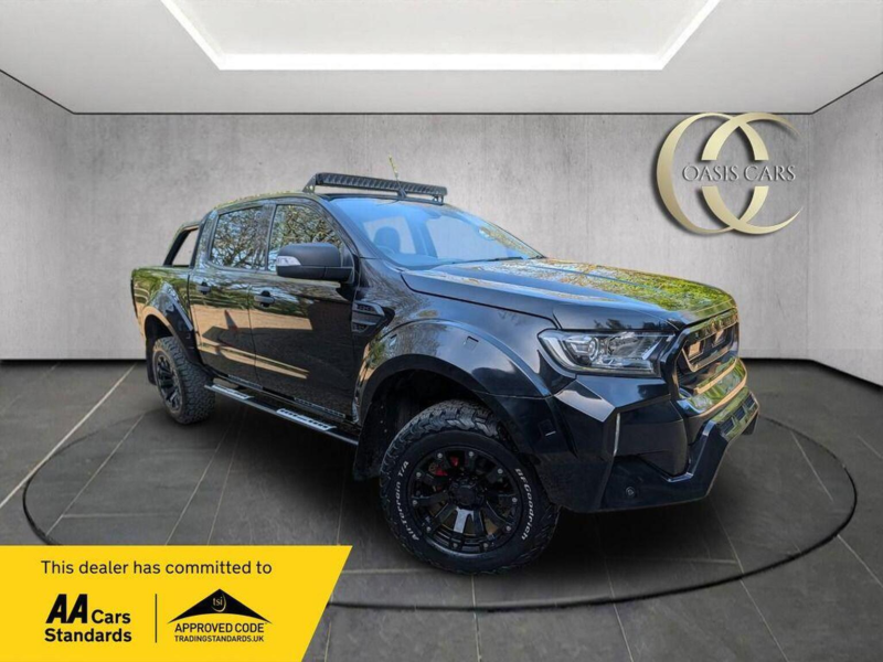 2018 Ford Ranger 3.2 Tdci Limited 1 4WD Euro 6 (s/s) 4dr in Grey — image 1