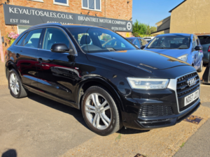 2017 Audi Q3 2.0 Tfsi S Line Edition SUV 5dr Petrol S Tronic Quattro Euro 6 (s/s) (180 Ps) in Black — image 2