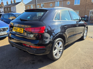 2017 Audi Q3 2.0 Tfsi S Line Edition SUV 5dr Petrol S Tronic Quattro Euro 6 (s/s) (180 Ps) in Black — image 3