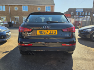 2017 Audi Q3 2.0 Tfsi S Line Edition SUV 5dr Petrol S Tronic Quattro Euro 6 (s/s) (180 Ps) in Black — image 4