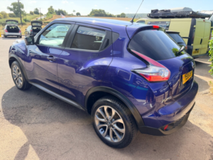 2018 Nissan Juke 1.6 Tekna SUV 5dr Petrol Xtron Euro 6 (117 Ps) in Blue — image 4