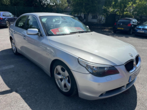 2005 BMW 5 Series 2.5 523i Se Auto Euro 4 4dr in Silver — image 2