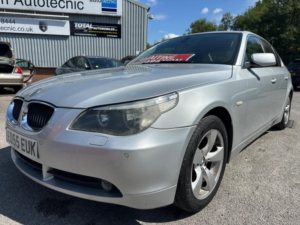 2005 BMW 5 Series 2.5 523i Se Auto Euro 4 4dr in Silver — image 4