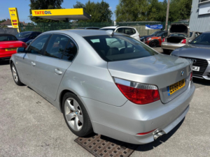 2005 BMW 5 Series 2.5 523i Se Auto Euro 4 4dr in Silver — image 5
