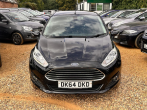 2014 Ford Fiesta 1.5 Tdci Titanium Euro 5 5dr in Black — image 3