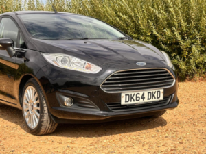 2014 Ford Fiesta 1.5 Tdci Titanium Euro 5 5dr in Black — image 6