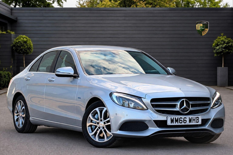 2016 Mercedes-Benz C Class 2.0 C350e 6.4kwh Sport G-Tronic+ Euro 6 (s/s) 4dr in Silver — image 1