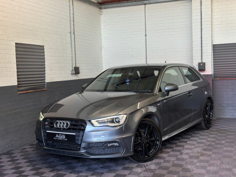 2014 Audi A3 2.0 Tdi S Line Hatchback 3dr Diesel Manual Euro 6 (s/s) (150 Ps) in Grey — image 1