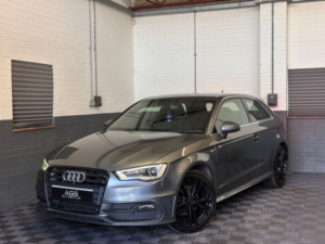 2014 Audi A3 2.0 Tdi S Line Hatchback 3dr Diesel Manual Euro 6 (s/s) (150 Ps) in Grey — image 2