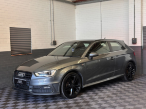2014 Audi A3 2.0 Tdi S Line Hatchback 3dr Diesel Manual Euro 6 (s/s) (150 Ps) in Grey — image 3