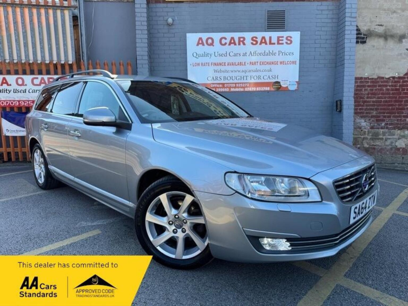 2014 Volvo V70 2.0 D4 Se Nav Geartronic Euro 6 (s/s) 5dr in Silver — image 1