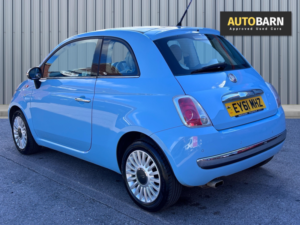 2011 Fiat 500 1.2 Lounge Hatchback 3dr Petrol Manual Euro 5 (s/s) (69 Bhp) in Blue — image 4