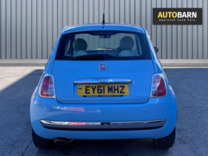 2011 Fiat 500 1.2 Lounge Hatchback 3dr Petrol Manual Euro 5 (s/s) (69 Bhp) in Blue — image 6