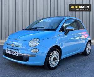 2011 Fiat 500 1.2 Lounge Hatchback 3dr Petrol Manual Euro 5 (s/s) (69 Bhp) in Blue — image 7