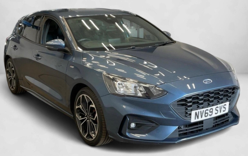 2020 Ford Focus 1.0t Ecoboost St-Line X Euro 6 (s/s) 5dr in Blue — image 1