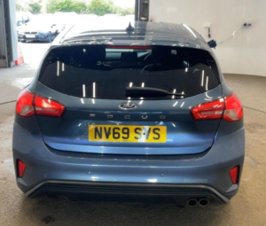 2020 Ford Focus 1.0t Ecoboost St-Line X Euro 6 (s/s) 5dr in Blue — image 2