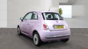 2013 Fiat 500 0.9 Twinair Lounge Euro 5 (s/s) 3dr in Pink — image 5