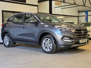 2018 Hyundai Tucson 1.6 Gdi Blue Drive Se Nav Euro 6 (s/s) 5dr in Grey — image 3
