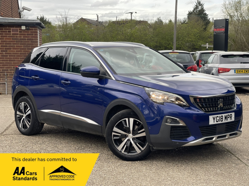 2018 Peugeot 3008 1.2 Puretech Allure in Blue — image 1