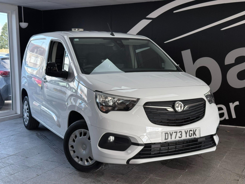 2023 Vauxhall Combo 1.5 Turbo D 2300 Pro L1 H1 Euro 6 (s/s) 5dr in White — image 1