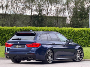 2017 BMW 5 Series 2.0 520d M Sport Touring Auto Euro 6 (s/s) 5dr in Blue — image 3