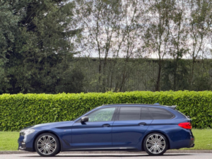 2017 BMW 5 Series 2.0 520d M Sport Touring Auto Euro 6 (s/s) 5dr in Blue — image 4